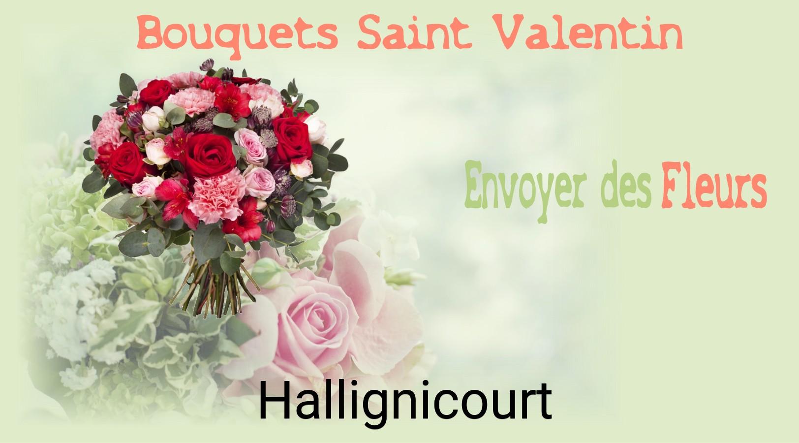 Roses de Saint-Valentin livrées à Hallignicourt